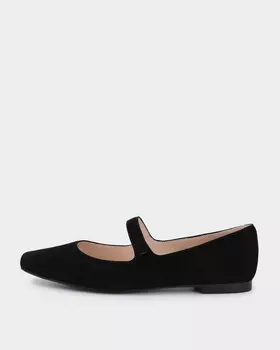 Балетки с узкой перемычкой на подъеме