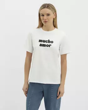 Базовая футболка из эластичного джерси