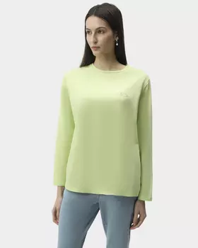 Базовый лонгслив из мерсеризованного хлопка