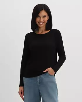 Базовый лонгслив из района