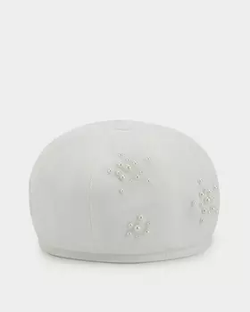 Берет из хлопкового денима