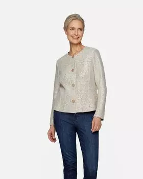 Блейзер прямого кроя