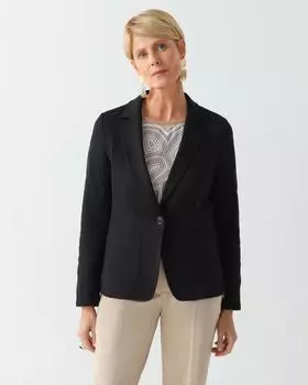 Блейзер, р. 48, цвет Черный