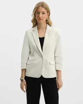 Блейзер, р. 48, цвет Жемчужный