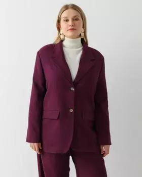 Блейзер, р. 50, цвет Фиолетовый