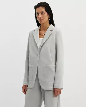 Блейзер, р. 50, цвет Серебряный