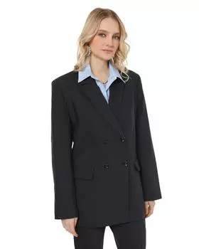 блейзер, р. 50, цвет Темно-синий