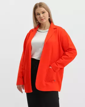 Блейзер, р. 56, цвет Оранжевый