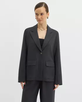 Блейзер, р. XXL, цвет Темно-синий