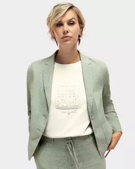 Блейзер со льном в составе