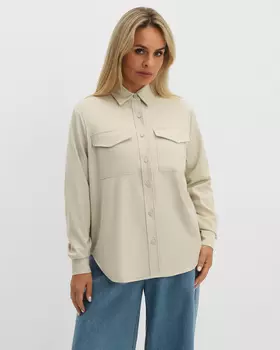 Блузка прямого кроя