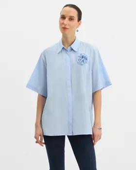 Блузка, р. 42, цвет Голубой