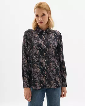 Блузка, р. 44, цвет Шоколадный