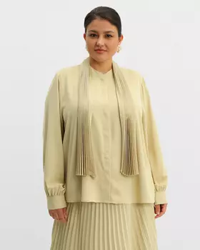 Блузка, р. 46, цвет Бежевый