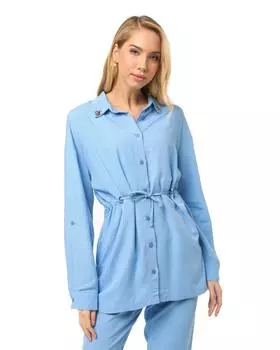 Блузка, р. 46, цвет Голубой