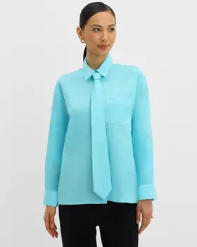 Блузка, р. 46, цвет Голубой