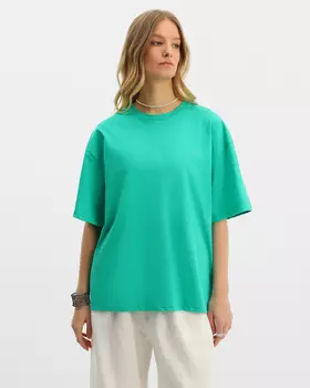 Блузка, р. 46, цвет Изумрудный