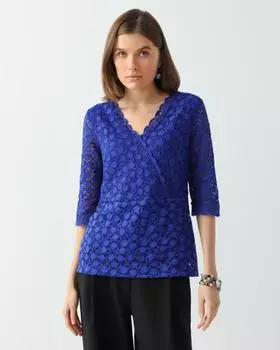 Блузка, р. 46, цвет Синий