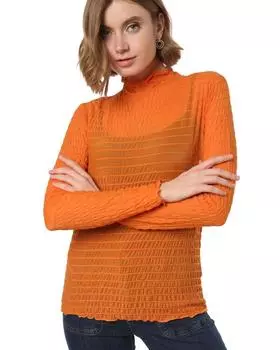 Блузка, р. 48, цвет Оранжевый