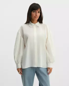 Блузка, р. 50, цвет Белый