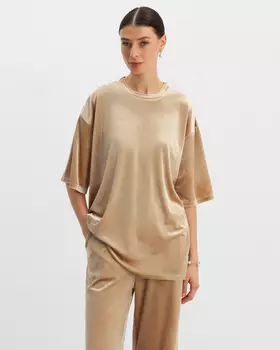 Блузка, р. 50, цвет Бежевый