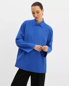 Блузка, р. 50, цвет Синий
