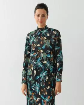 Блузка, р. 52, цвет Асфальт