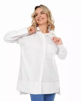 блузка, р. 52, цвет Белый