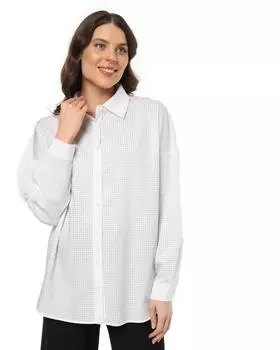 Блузка, р. 54, цвет Белый