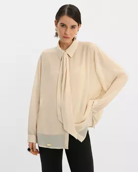 Блузка, р. 58, цвет Экрю