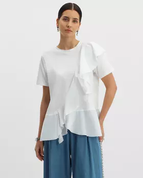 Блузка, р. L, цвет Белый