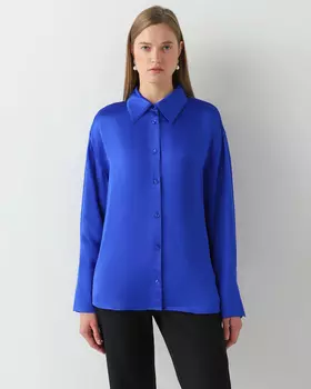 Блузка, р. L, цвет Синий