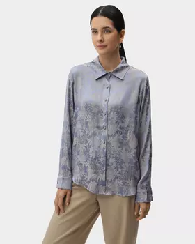 Блузка с цветочным узором