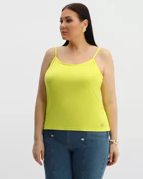 Блузка-топ, р. 42, цвет Лаймовый