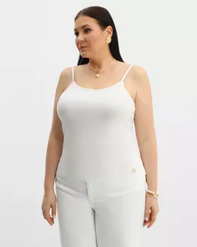 Блузка-топ, р. 50, цвет Белый