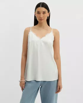 Блузка-топ, р. L, цвет Молочный