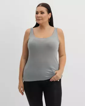 Блузка-топ, р. M, цвет Серый