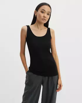 Блузка-топ, р. XXL, цвет Черный