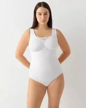 Боди, р. 50, цвет Белый