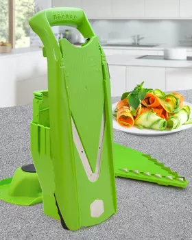 Borner Овощерезка "ПРИМА плюс", р. Безразмера, цвет Салатовый