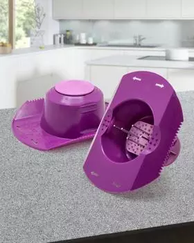 Borner Плододержатель для овощерезки, цвет Сиреневый