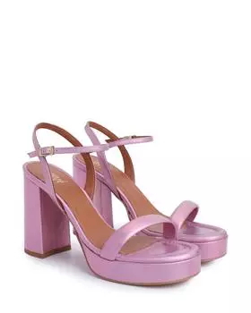 Босоножки, р. 39, цвет Розовый мульти