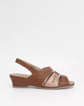 Босоножки, р. 40, цвет Коричневый