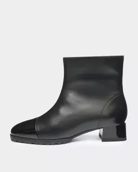 Ботильоны из натуральной кожи со съемной стелькой High Soft