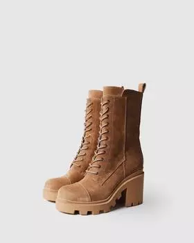 Ботильоны, р. 38, цвет Бежевый