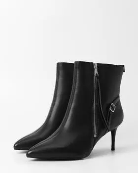 Ботильоны, р. 39, цвет Черный