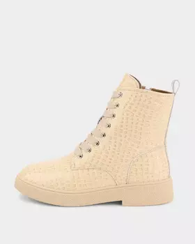 Ботинки из натуральной лакированной кожи