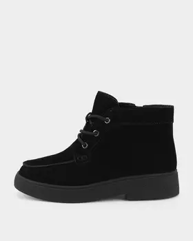 Ботинки из натуральной замши