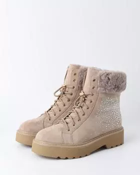 Ботинки, р. 36, цвет Бежевый