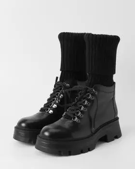 Ботинки, р. 36, цвет Черный